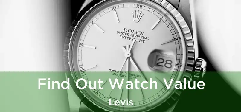  Find Out Watch Value Levis